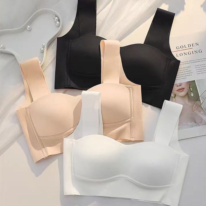 Hela Seamless Bralettes In Beige
