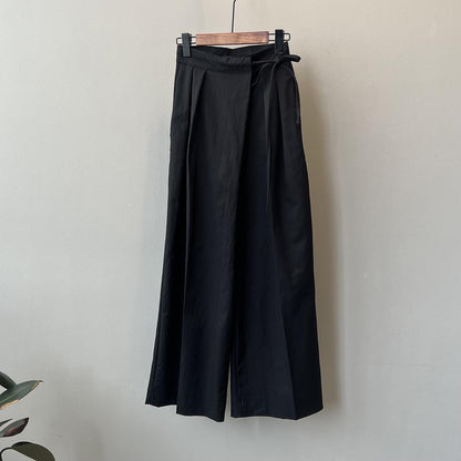 Delia Luxe Formal Pants In Black
