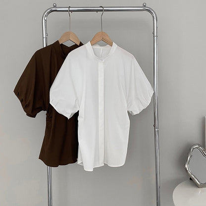 Kayno Statement Formal Shirt In Brown