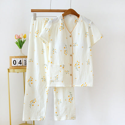 Sarena Floral Cotton Padded Nightsuit