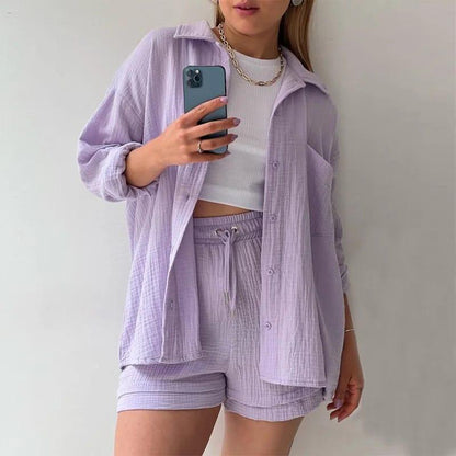 Jeremy Summer Two Piece Set In Lilac