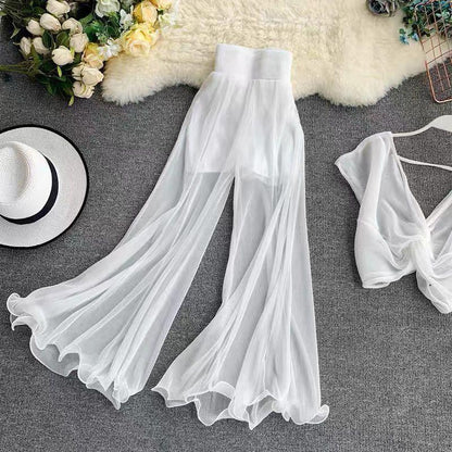 Lizzy Statement Pants In White