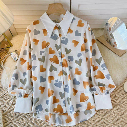 Martha Hearts Blouse