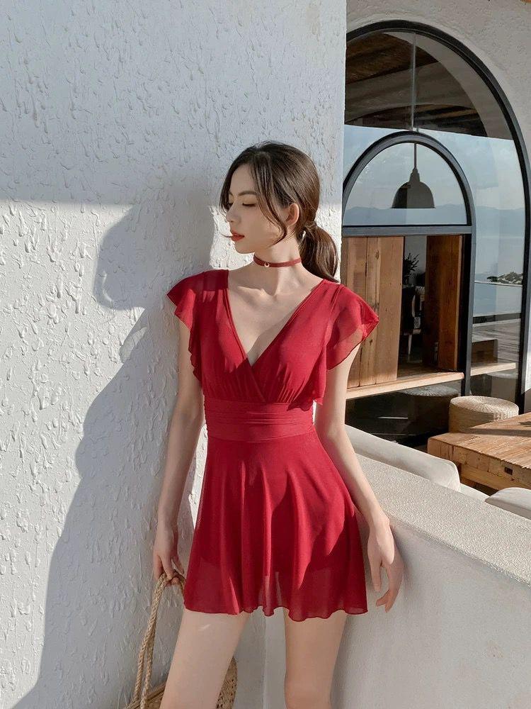 Soneva Holiday Swimsuit In Red