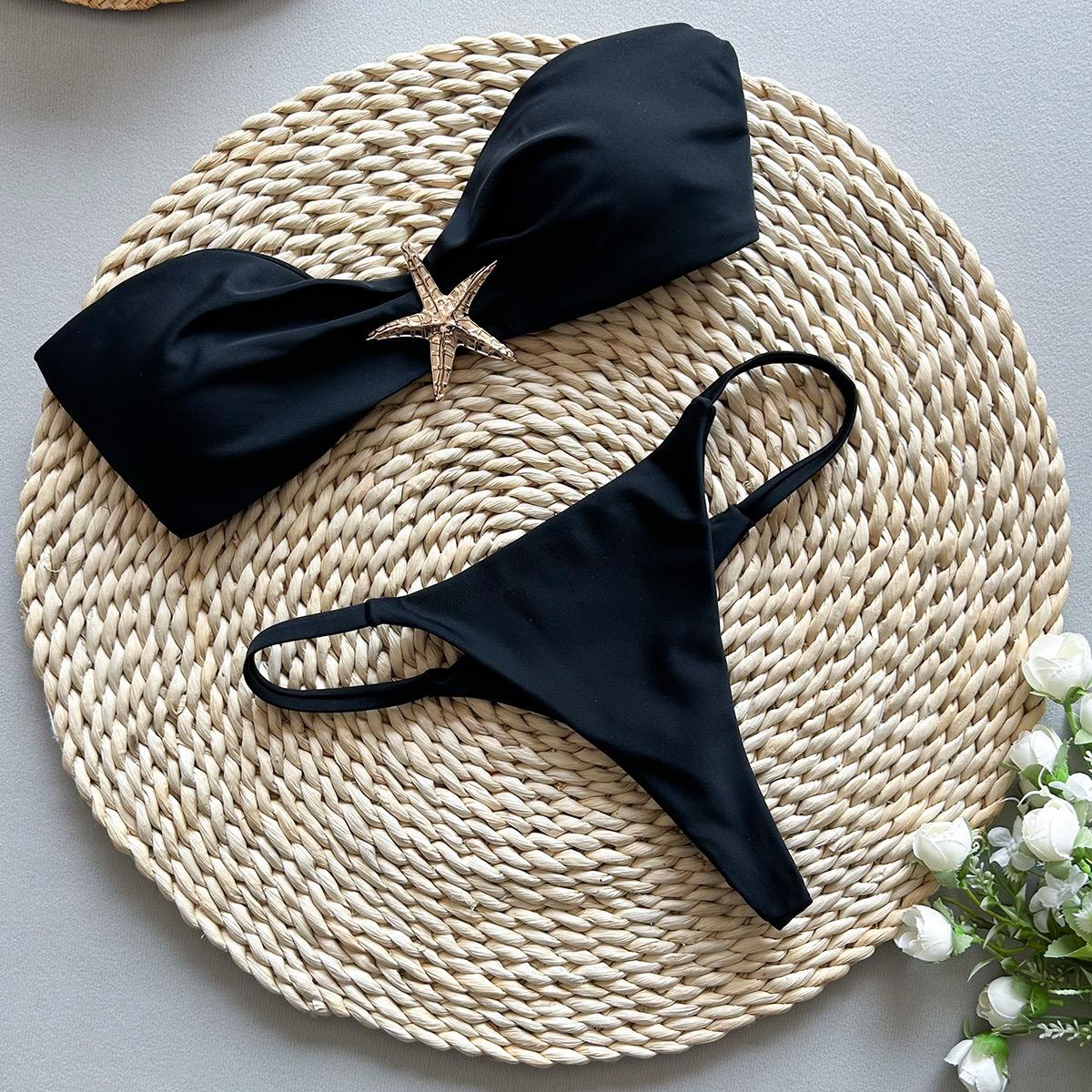 Sea Summer Bikini In Black