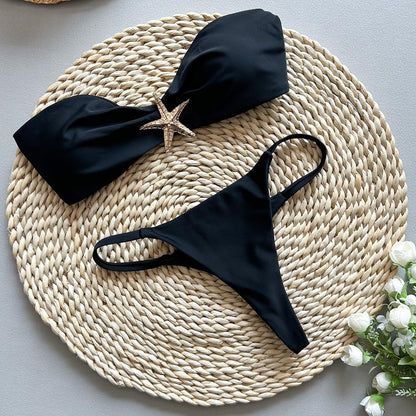 Sea Summer Bikini In Black