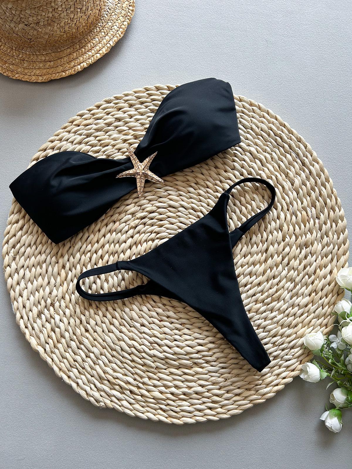 Sea Summer Bikini In Black
