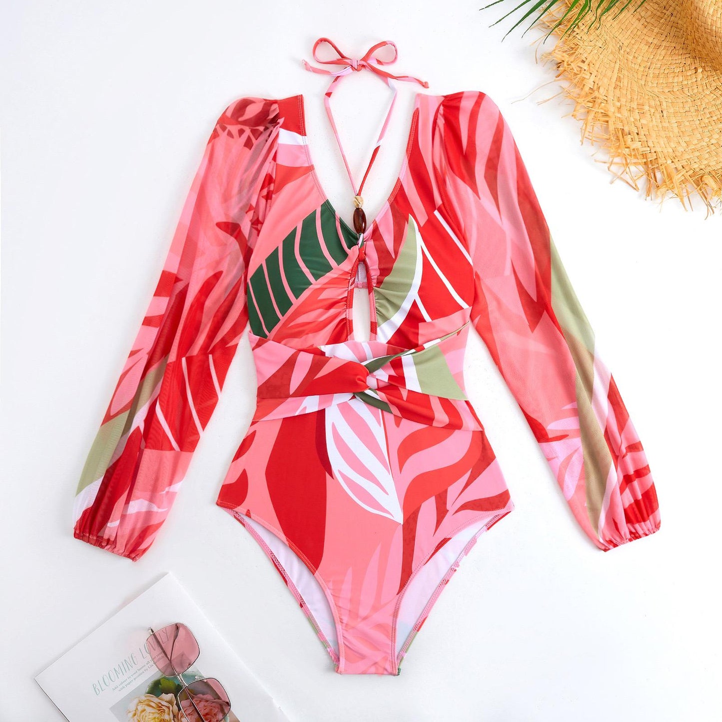 Evanna Swimsuit With Ruffled Skirt