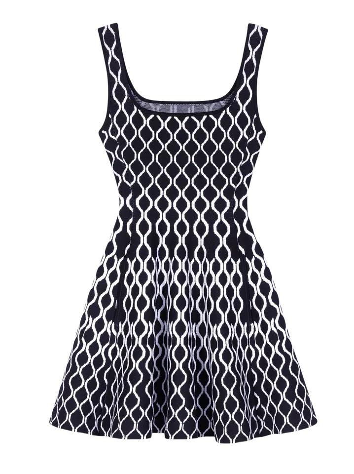 Elegant Luxe Short Knit Dress