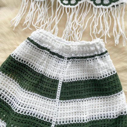 Belia 2 Piece Coord Set-Resortwear In Green