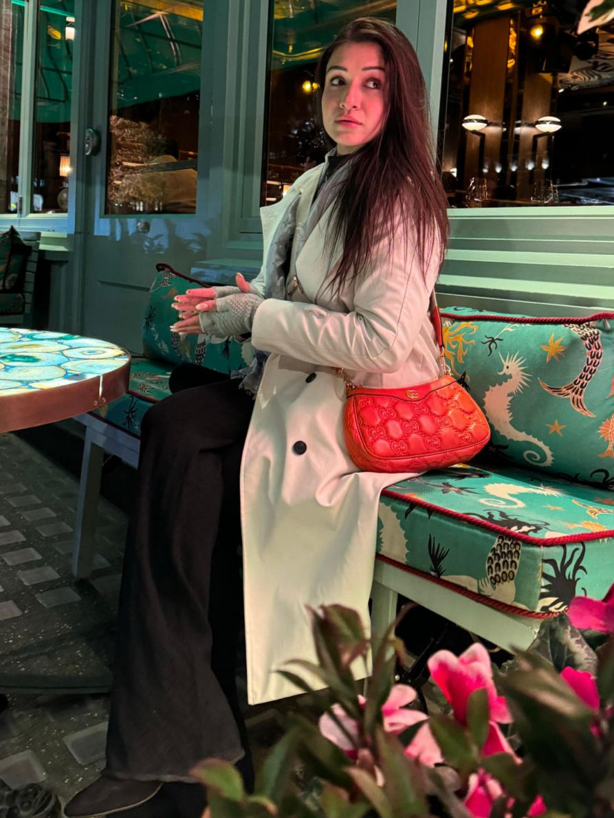 Essie Statement Premium Trenchcoat In Grey