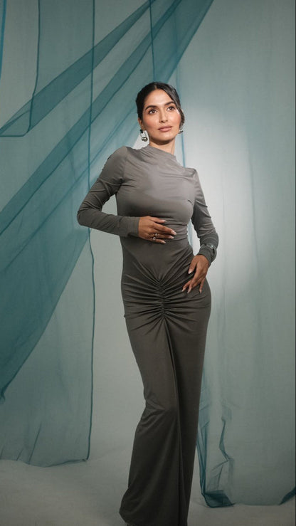 Junifar Statement Bodycon Maxi Dress