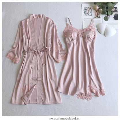 Anastasia Luxury Loungewear Set In Pink