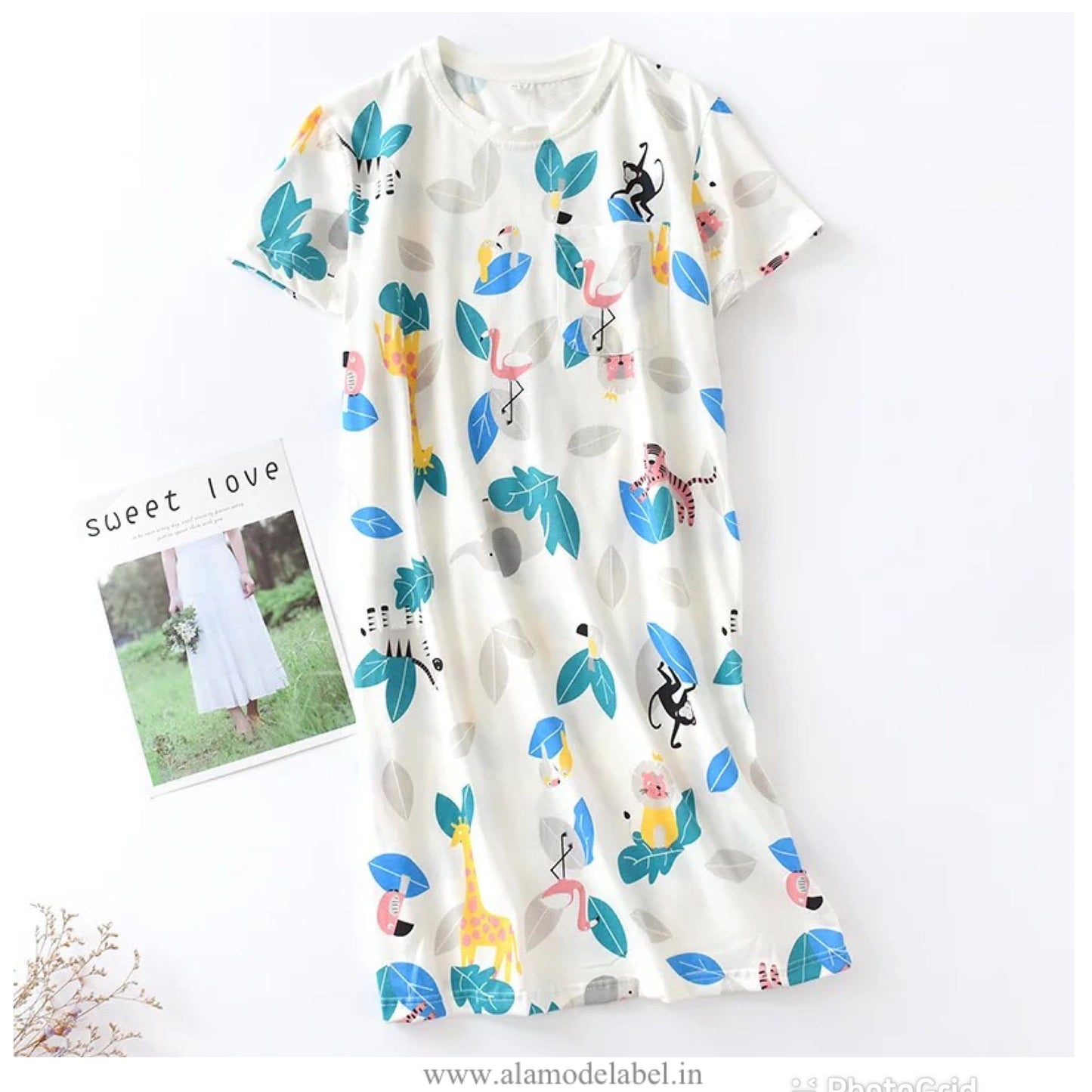 Silvesta Cotton Nightdress