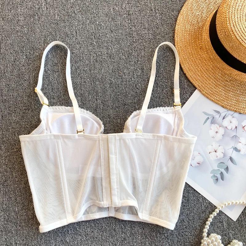 Misto Embroidered Bustier