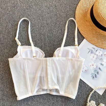 Misto Embroidered Bustier