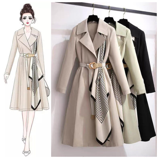Dibella Luxury Trenchcoats In Beige