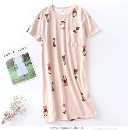 Silvesta Cotton Nightdress