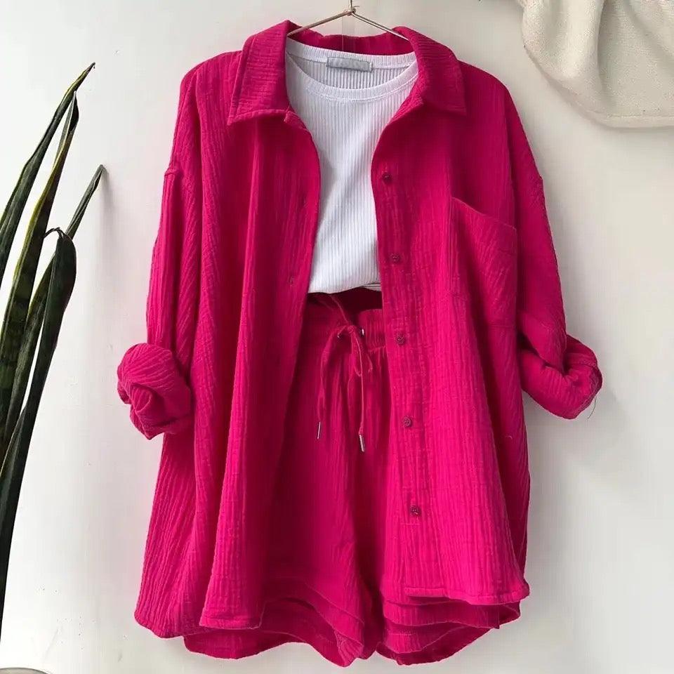 Jeremy Summer Two Piece Set In Pink