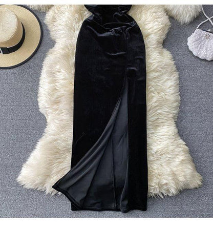 Harper Velvet Dress