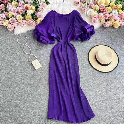 Rhonda Pleated Dress